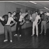 Dancers in rehearsal for the stage production Lil' Abner