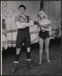 Peter Palmer and Edie Adams in the stage production Lil' Abner