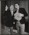 Howard St. John and Peter Palmer in the stage production Lil' Abner