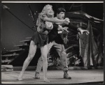 Edie Adams and Peter Palmer in the stage production Lil' Abner