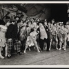 Stubby Kaye [center] and unidentified others in the stage production Lil' Abner