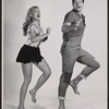 Edie Adams and Peter Palmer in publicity photo for the stage production Lil' Abner