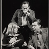 Eve Marie Saint, Gene Frankel and Fred Gwynne in rehearsal for the stage production The Lincoln Mask
