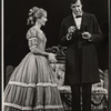 Eve Marie Saint and Fred Gwynne in the stage production The Lincoln Mask