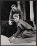 Robert Preston and Rosemary Harris in the stage production The Lion in Winter