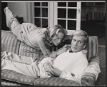 Diane Kagan and Ken Howard in the stage production Little Black Sheep