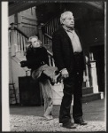 Diane Kagan and Stefan Schnabel in the stage production Little Black Sheep