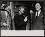 Norman Barrs, Tony Tanner and unidentified in the stage production Little Boxes