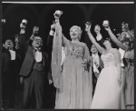 Joey Faye, Mort Marshall, Nancy Andrews and unidentified others in the 1962 stage production Little Me