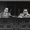 Joey Faye and Mort Marshall in the 1962 stage production Little Me