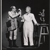 Mort Marshall and Nancy Andrews in the 1962 stage production Little Me