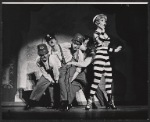 Virginia Martin and unidentified others in the touring cast of the stage production Little Me