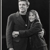 Robert Redford and Julie Harris in the stage production Little Moon of Alban