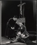 Robert Redford, Julie Harris and unidentified [left] in the stage production Little Moon of Alban