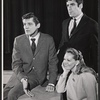 Richard Schaal, Barbara Cook, Elliott Gould in the 1967 Broadway production of Little Murders