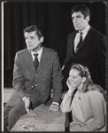 Richard Schaal, Barbara Cook, Elliott Gould in the 1967 Broadway production of Little Murders