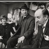 Ruth White, Phil Leeds and Heywood Hale Broun in the 1967 Broadway production of Little Murders