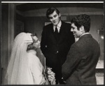 Barbara Cook, Richard Schaal and Elliott Gould in the 1967 Broadway production of Little Murders