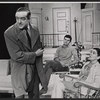 Fred Willard [middle], Elizabeth Wilson [right] and unidentified [left] in the 1969 Off-Broadway production of Little Murders