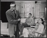 Fred Willard [middle], Elizabeth Wilson [right] and unidentified [left] in the 1969 Off-Broadway production of Little Murders