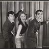 Tommy Morton, Beverley Bozeman and George Marcy in the stage production The Littlest Revue