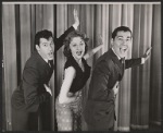 Tommy Morton, Beverley Bozeman and George Marcy in the stage production The Littlest Revue