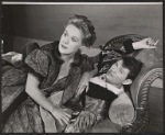 Tammy Grimes and Larry Storch in the stage production The Littlest Revue