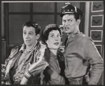 Joel Grey, Charlotte Rae and Larry Storch in the stage production The Littlest Revue