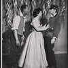 Leon Bibb, Alice Ghostley and unidentified in the stage production Livin' the Life