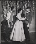 Leon Bibb, Alice Ghostley and unidentified in the stage production Livin' the Life