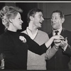 Tammy Grimes, Roddy McDowall and Jack Gilford in rehearsal for the stage production Look After Lulu