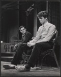 Arthur Hill and Anthony Perkins in the stage production Look Homeward, Angel