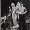 Arthur Hill and Anthony Perkins in the stage production Look Homeward, Angel