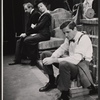 Hugh Griffith, Jo Van Fleet and Arthur Hill in the stage production Look Homeward, Angel