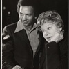 Al Freeman Jr. and Shirley Booth in the stage production Look to the Lilies