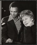 Al Freeman Jr. and Shirley Booth in the stage production Look to the Lilies