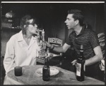 Collin Wilcox and Ralph Williams in the stage production Look, We've Come Through