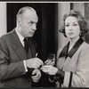Charles Boyer and Agnes Moorehead in the stage production Lord Pengo