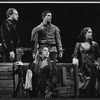 Alfred Drake, Carmen Mathews, Robert Drivas and Camila Ashland in the stage production Lorenzo
