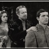 Camila Ashland, Alfred Drake and Robert Drivas in the stage production Lorenzo