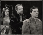 Camila Ashland, Alfred Drake and Robert Drivas in the stage production Lorenzo