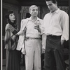 James O'Rear, Warren Beatty and unidentified in the stage production A Loss of Roses