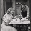 Carol Haney and Warren Beatty in the stage production A Loss of Roses