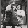 Sean Barker and Dale Soules in the stage production Lotta