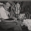 Arthur Kennedy, Kimetha Laurie and Renne Jarrett in the stage production The Loud Red Patrick