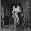 David Wayne and Mary Farrell in the stage production The Loud Red Patrick