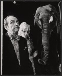 Scene from the stage production Louis and the Elephant