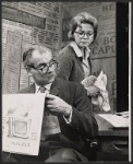 Laurence Hardy and Corinne Conley in the stage production Love and Libel