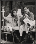Roberta Kinnon and Dennis King in the stage production Love and Libel