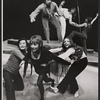 Louis Negin, Sandra Caron, Gabriel Gascon, Ann Mortifee, Bill Schustik and unidentified in the stage production Love and Maple Syrup
